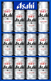 アサヒ スーパードライ ビールギフトセット(AS-3N) [ ビール 350ml×10本,500ml×2本 ]