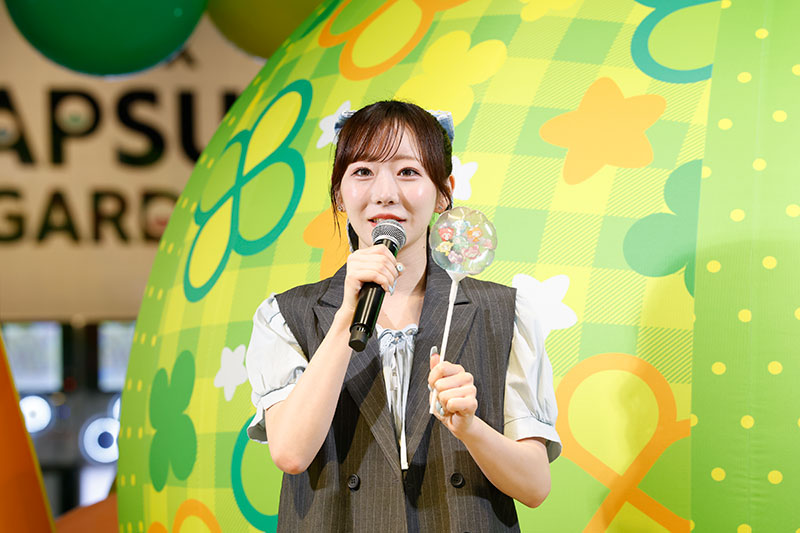 FRUITS ZIPPER・真中まなが『KAWAII FRIENDS PUKA PUKA PARK』オープニングセレモニーに出席