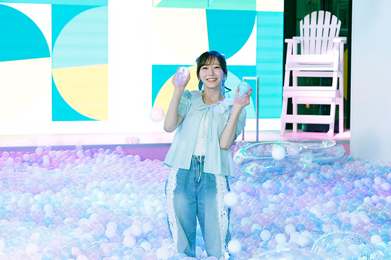 FRUITS ZIPPER・真中まなが『KAWAII FRIENDS PUKA PUKA PARK』オープニングセレモニーに出席