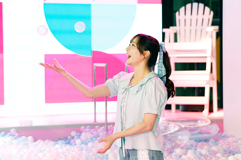 FRUITS ZIPPER・真中まなが『KAWAII FRIENDS PUKA PUKA PARK』オープニングセレモニーに出席