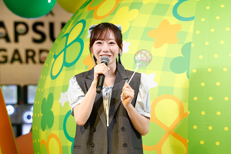 FRUITS ZIPPER・真中まなが『KAWAII FRIENDS PUKA PUKA PARK』オープニングセレモニーに出席
