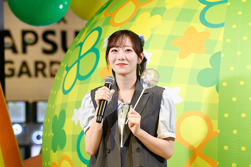 FRUITS ZIPPER・真中まなが『KAWAII FRIENDS PUKA PUKA PARK』オープニングセレモニーに出席