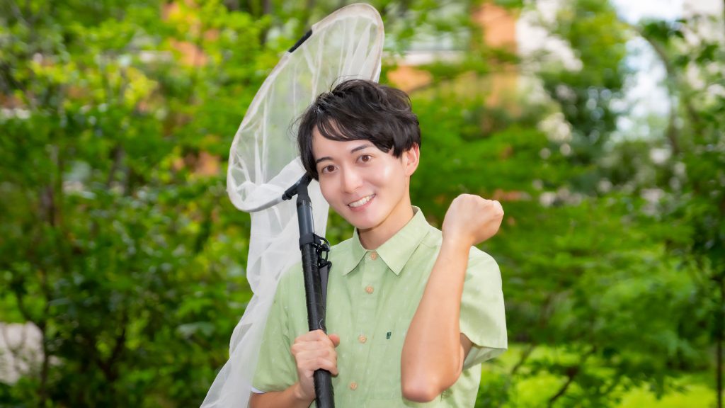 昆虫ハンター(昆虫博士)として世界を股にかけて活躍する牧田習氏