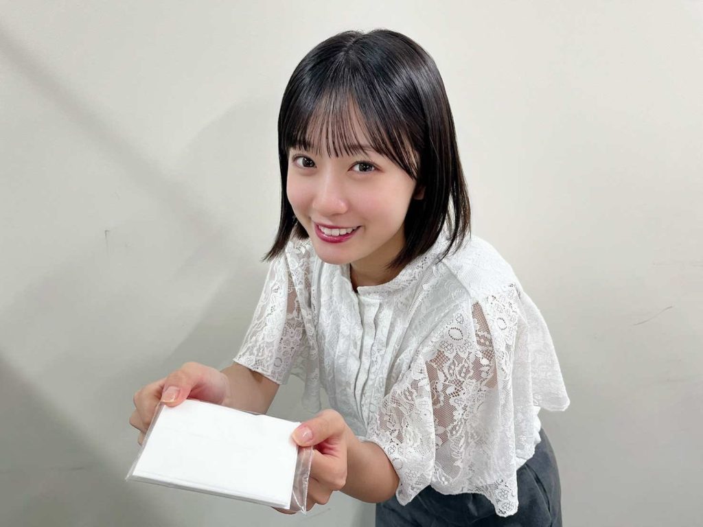 「#僕青豊洲PIT完売計画」でのティッシュ配りを完遂した須永心海
