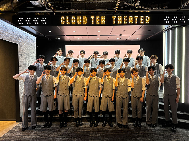 秋元康氏総合プロデュースのシアターボーイズプロジェクト「Cloud ten(クラウドテン)」