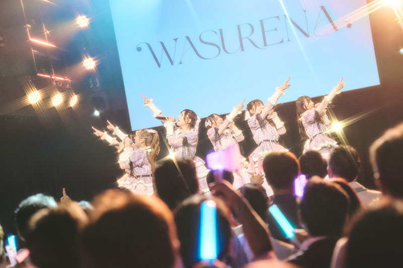 WASURENAデビューライブ「WASURENA Debut Live ~忘れられない、始まり。~」より