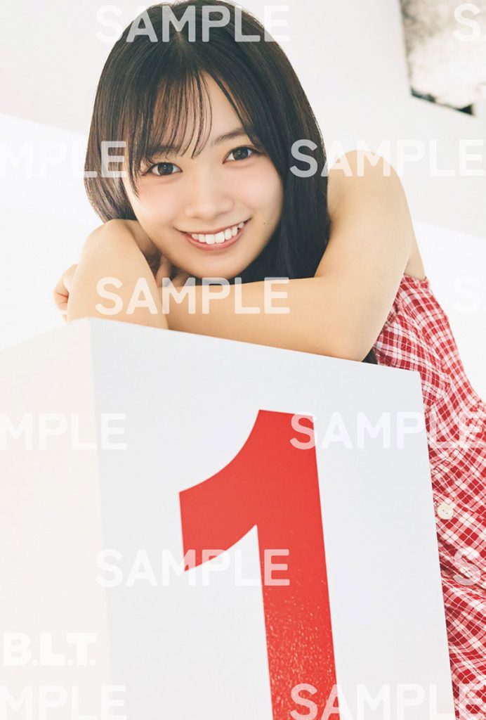「B.L.T.2026年10月号」セブンネットショッピング購入特典ポストカード【小津玲奈(乃木坂46)】