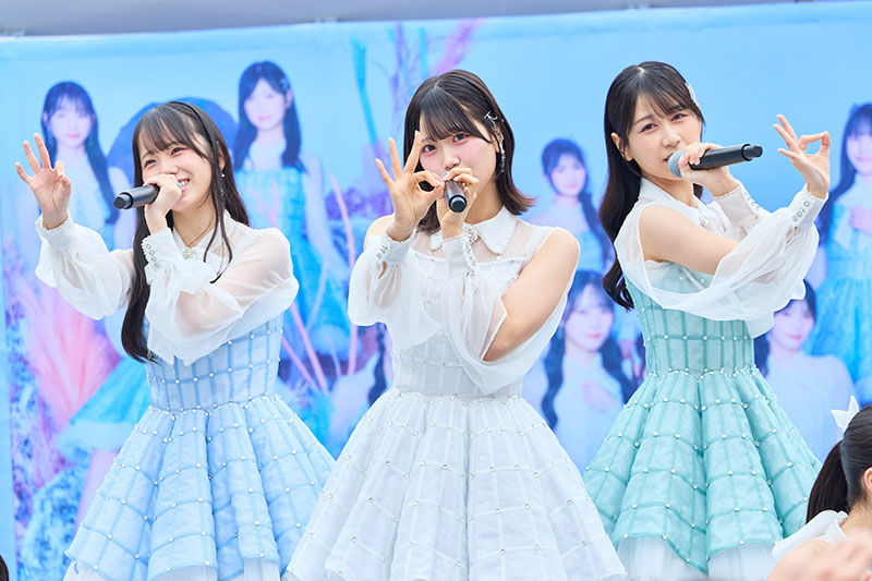 STU48 14thシングル『冬服に着替えたら』発売記念イベントより冬服に着替えたら(曽我部あこ・濵田響・島田紗香)