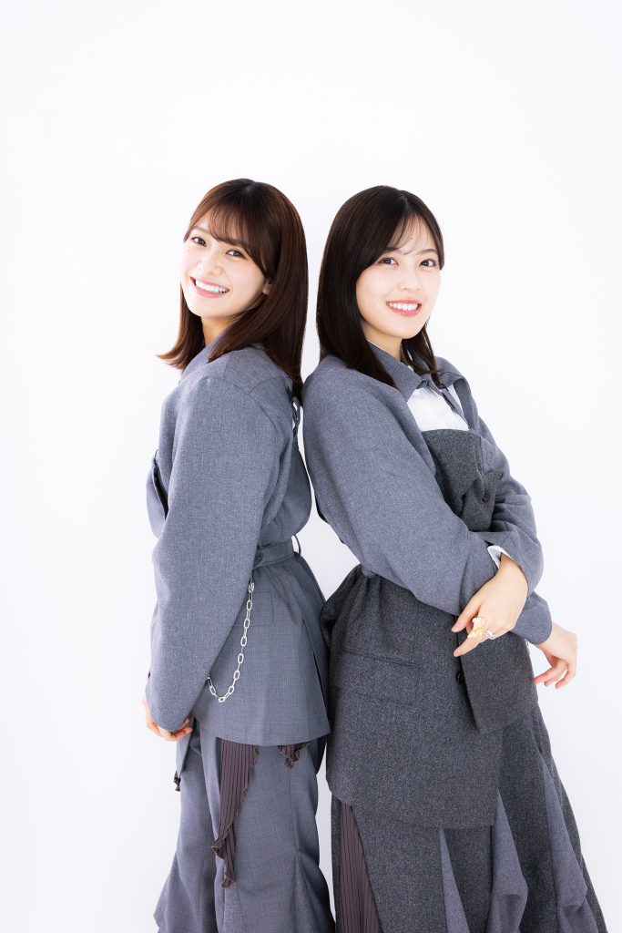 写真左から、奥田いろはと柴田柚菜