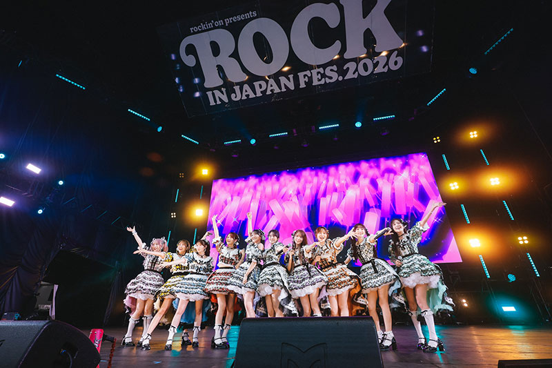 「ROCK IN JAPAN FESTIVAL 2026」に出演した＝LOVE