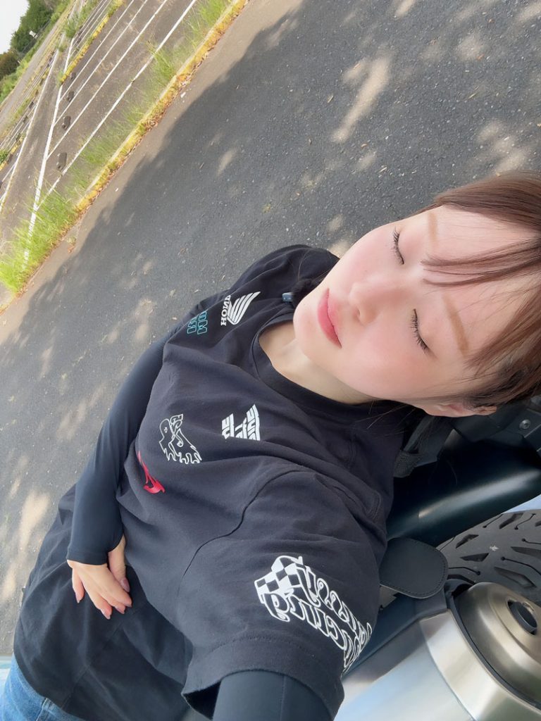 坂元誉梨の『初心者バイク女子の奮闘日記』#83