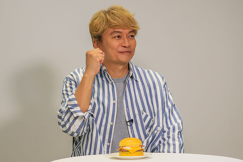 北海道産じゃがペッパー月見「月見でたでた」香取さん篇メイキング