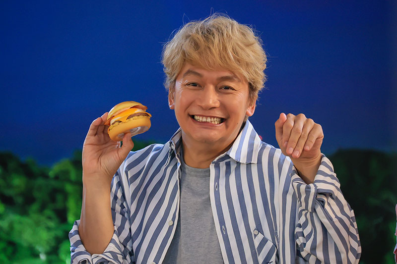 北海道産じゃがペッパー月見「月見でたでた」香取さん篇メイキング