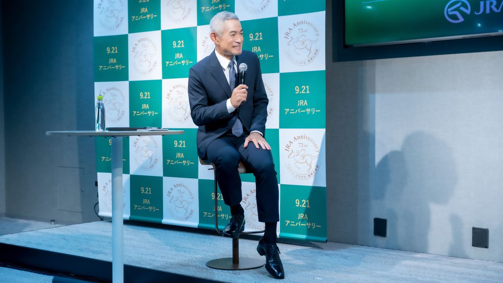 「競馬の日」ウィークに届ける『9.21 JRAアニバーサリー』PR発表会に出席したイチロー氏