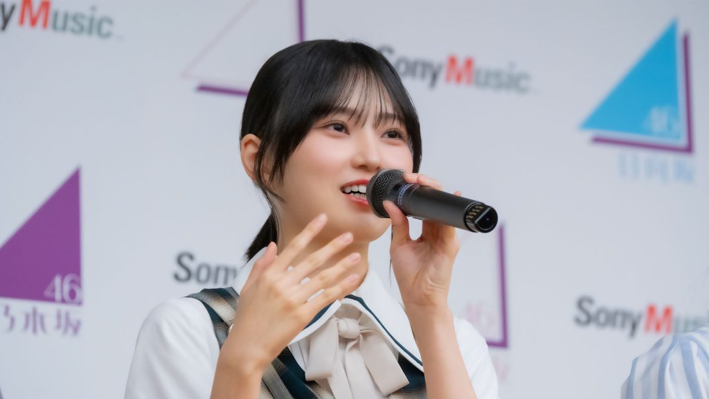 「青葉坂46オーディション プロモーション」取材会に出席した的野美青