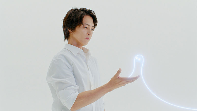 山下智久が出演する新CM「ヤマシタが変えていく」篇より