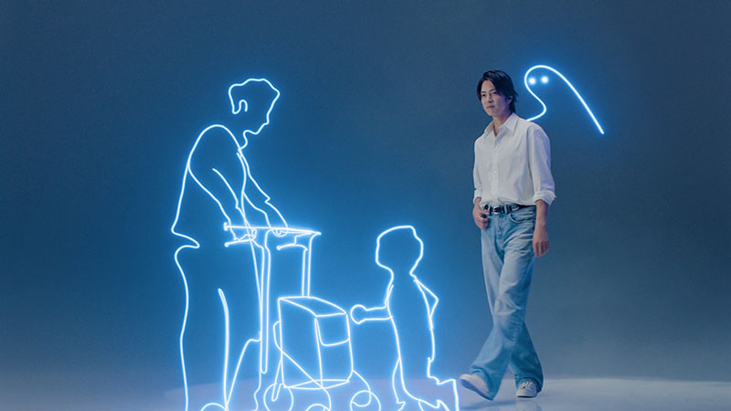 山下智久が出演する新CM「ヤマシタが変えていく」篇より