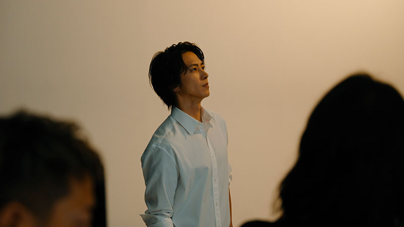 山下智久が出演する新CM「ヤマシタが変えていく」篇メイキングより