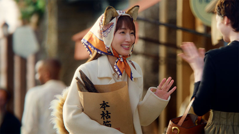 「どん兵衛」新CM『おだしが変わった篇』より