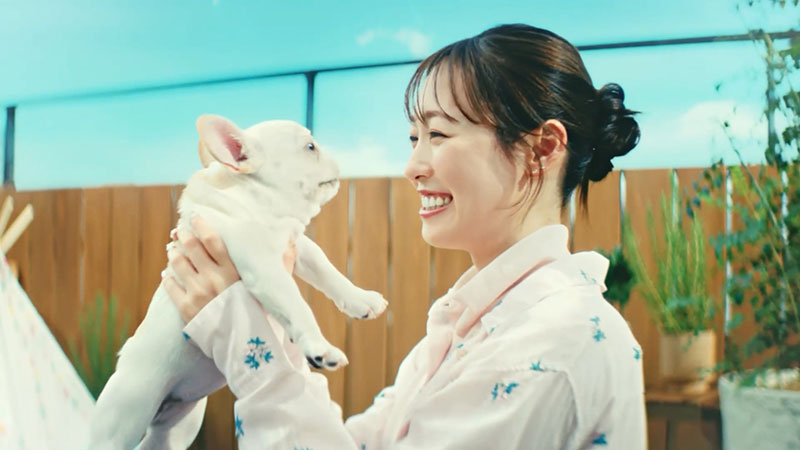 福原遥出演『SUUMO』TVCM「間取り窓篇」篇(30秒)より