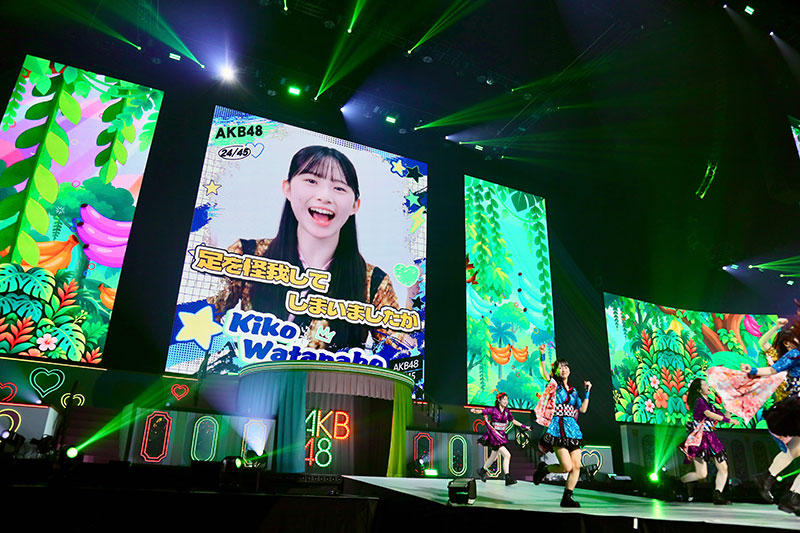 「Supported by ローソンチケット AKB48 THREE CONCEPTS LIVE in K-Arena Yokohama」、「全員『好きish』コンサート」より