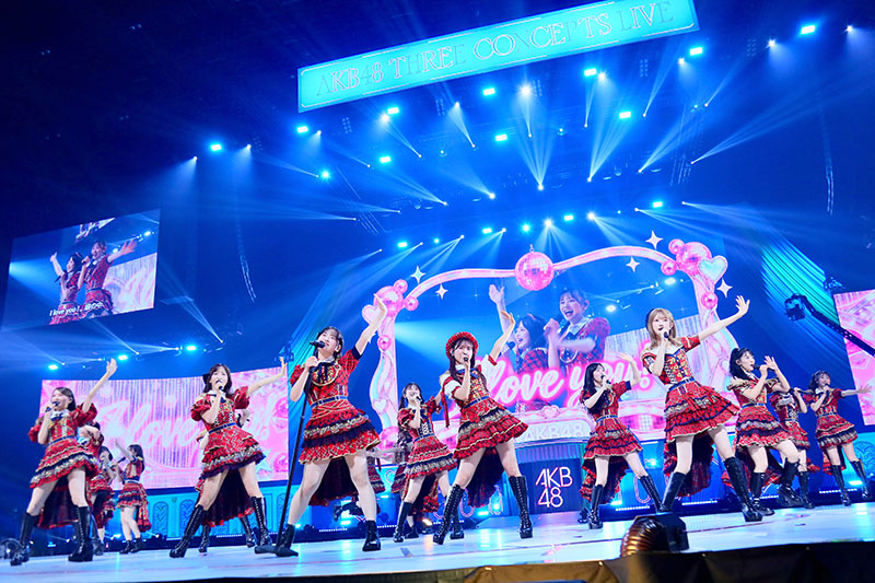 「AKB48 THREE CONCEPTS LIVE in K-Arena Yokohama」、「新曲『好きish』コンサート」より