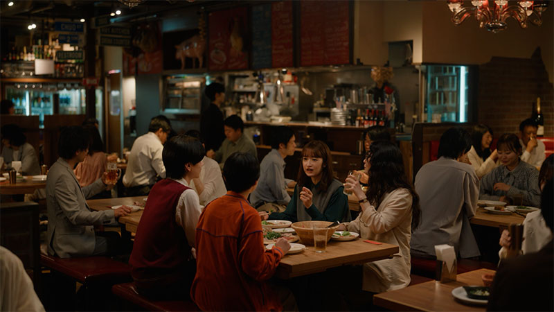 『ホットペッパーグルメ』新Web CM「サク飯」篇より