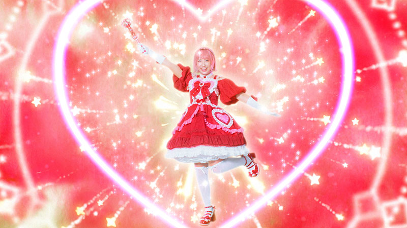 菅沼菜々選手が出演する不二家のCM『届け、ハートの魔法!』篇より