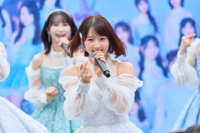 STU48 14thシングル『冬服に着替えたら』発売記念イベントより甲斐心愛