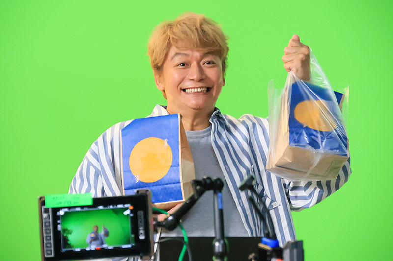 北海道産じゃがペッパー月見「月見でたでた」香取さん篇メイキング
