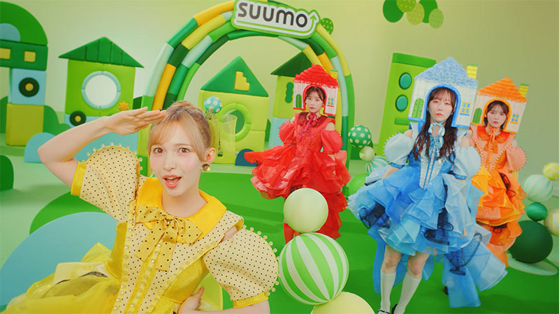 『SUUMO』新CM「わたしのマイホームどー探す？」篇より