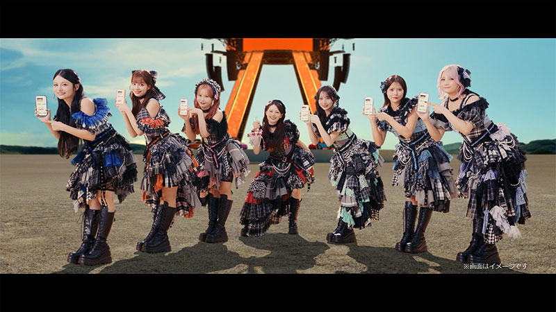 「CANDY TUNE」が出演する中古車情報メディア『カーセンサー』新CMより