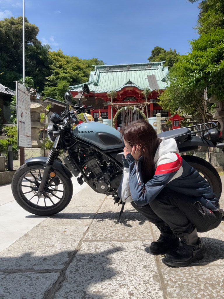 坂元誉梨の『初心者バイク女子の奮闘日記』#85