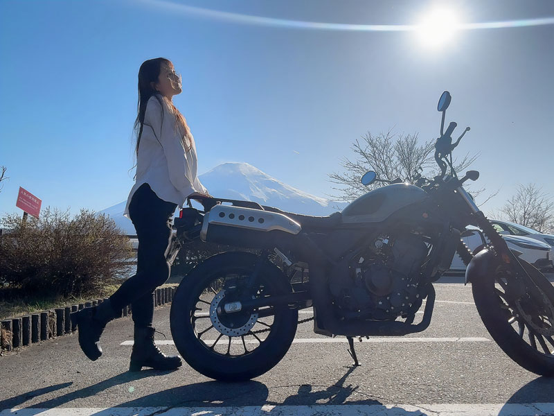 坂元誉梨の『初心者バイク女子の奮闘日記』#87