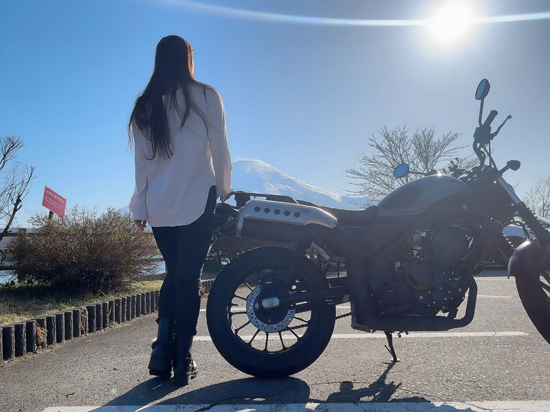 坂元誉梨の『初心者バイク女子の奮闘日記』#87