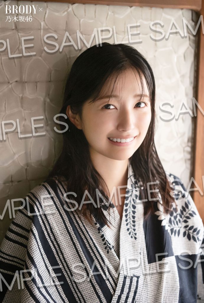 『BRODY12月号』セブンネット限定特典：五百城茉央（乃木坂46）ポストカードＢ