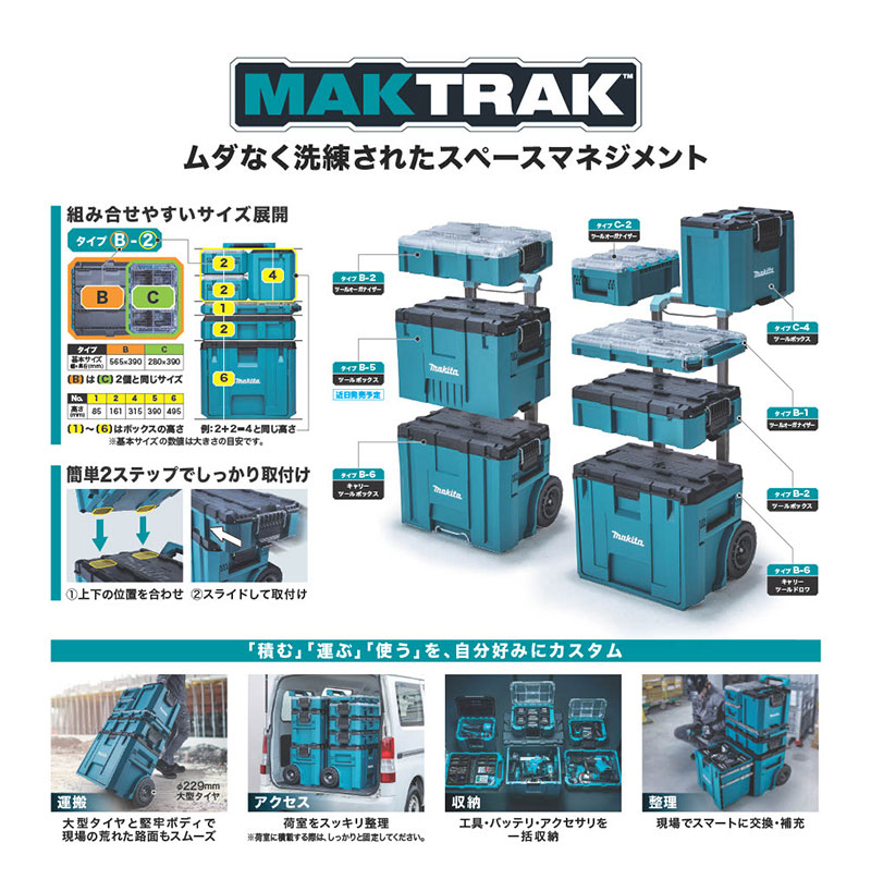 株式会社マキタ「MAKTRAK」