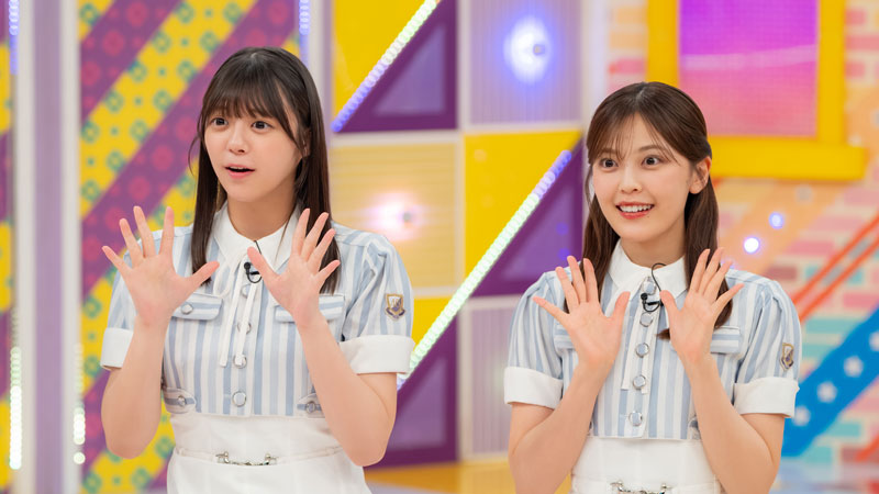 『乃木坂工事延長中』に出演する柴田柚菜と冨里奈央が、“心に響いた”リアクションを見せる