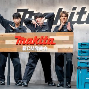 SixTONESジェシー・髙地・森本、“作る楽しさ”がにじむマキタ新CM 3人が語った原点と手応え