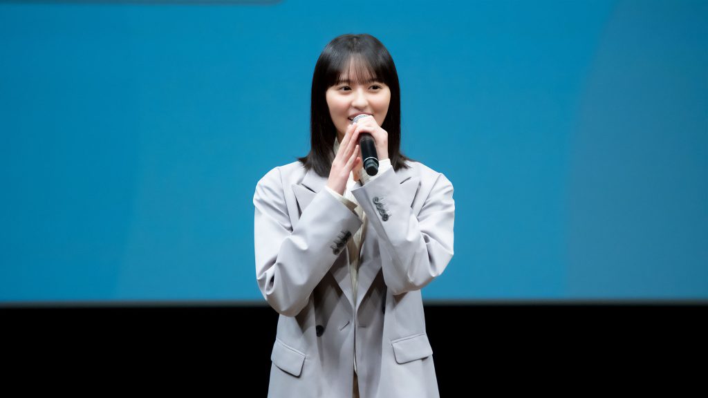 オリジナルWEBドラマ『カップスター劇場 姉といつまでも』特別試写会に出席した乃木坂46遠藤さくら