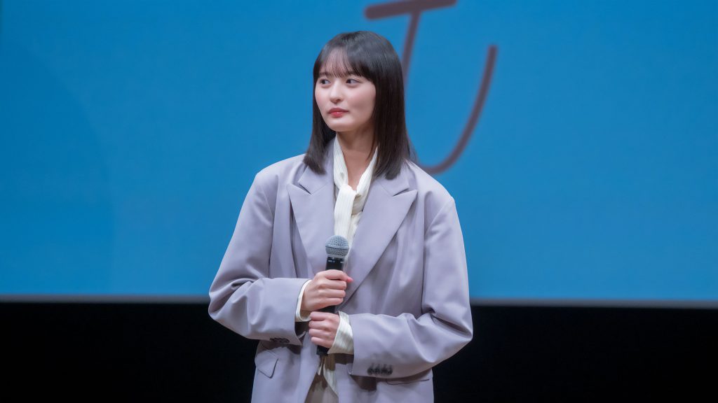 オリジナルWEBドラマ『カップスター劇場 姉といつまでも』特別試写会に出席した乃木坂46遠藤さくら