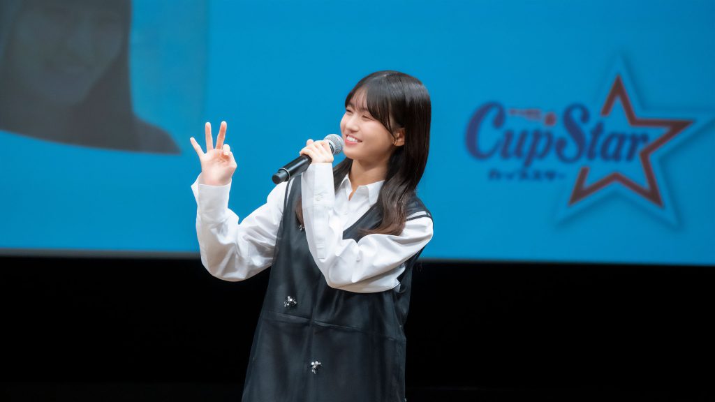 オリジナルWEBドラマ『カップスター劇場 姉といつまでも』特別試写会に出席した乃木坂46瀬戸口心月