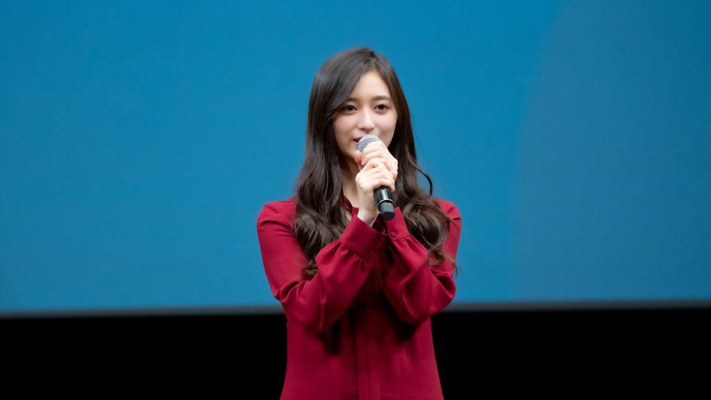 オリジナルWEBドラマ『カップスター劇場 姉といつまでも』特別試写会に出席した乃木坂46井上和