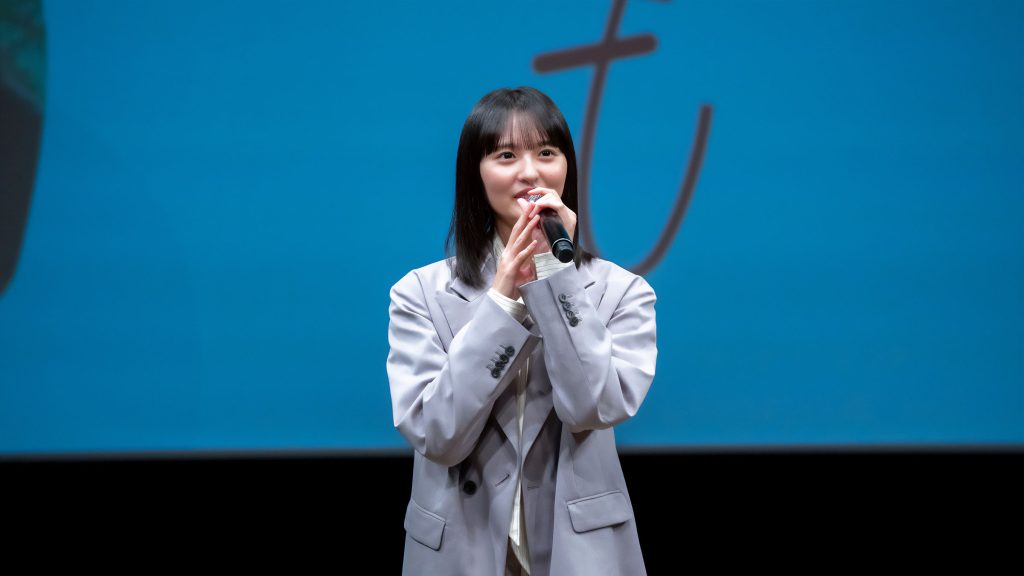 オリジナルWEBドラマ『カップスター劇場 姉といつまでも』特別試写会に出席した乃木坂46遠藤さくら