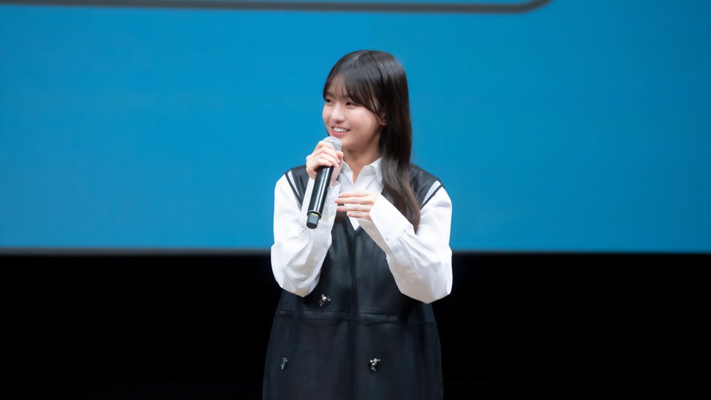 オリジナルWEBドラマ『カップスター劇場 姉といつまでも』特別試写会に出席した乃木坂46瀬戸口心月