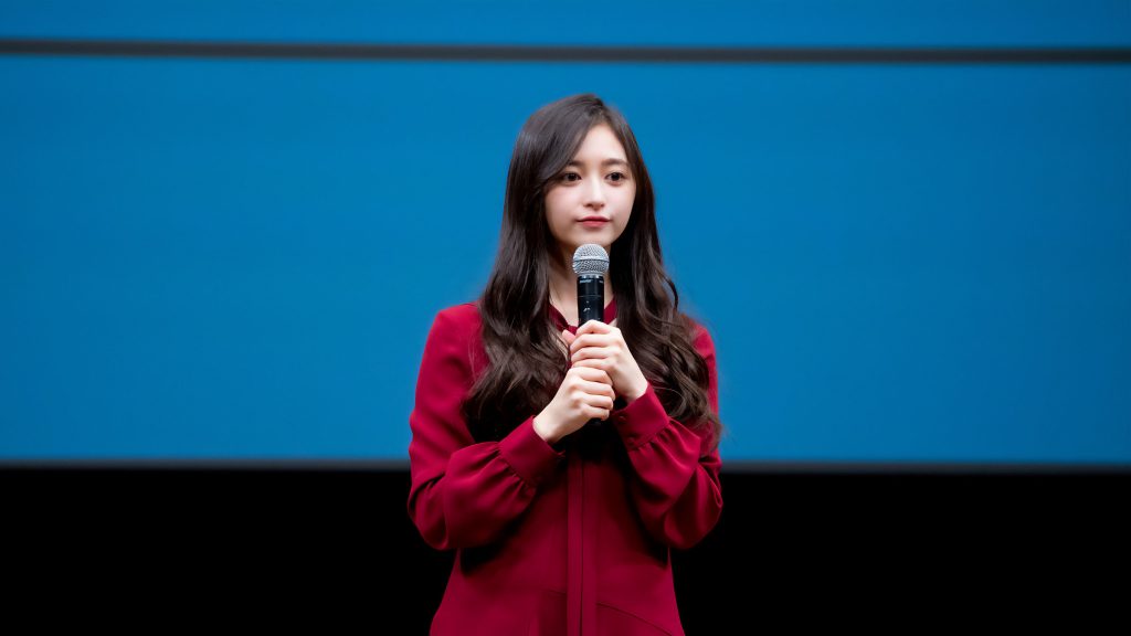 オリジナルWEBドラマ『カップスター劇場 姉といつまでも』特別試写会に出席した乃木坂46井上和