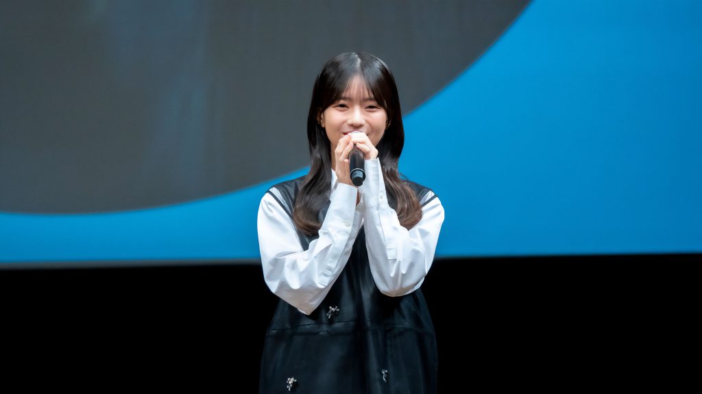 オリジナルWEBドラマ『カップスター劇場 姉といつまでも』特別試写会に出席した乃木坂46瀬戸口心月