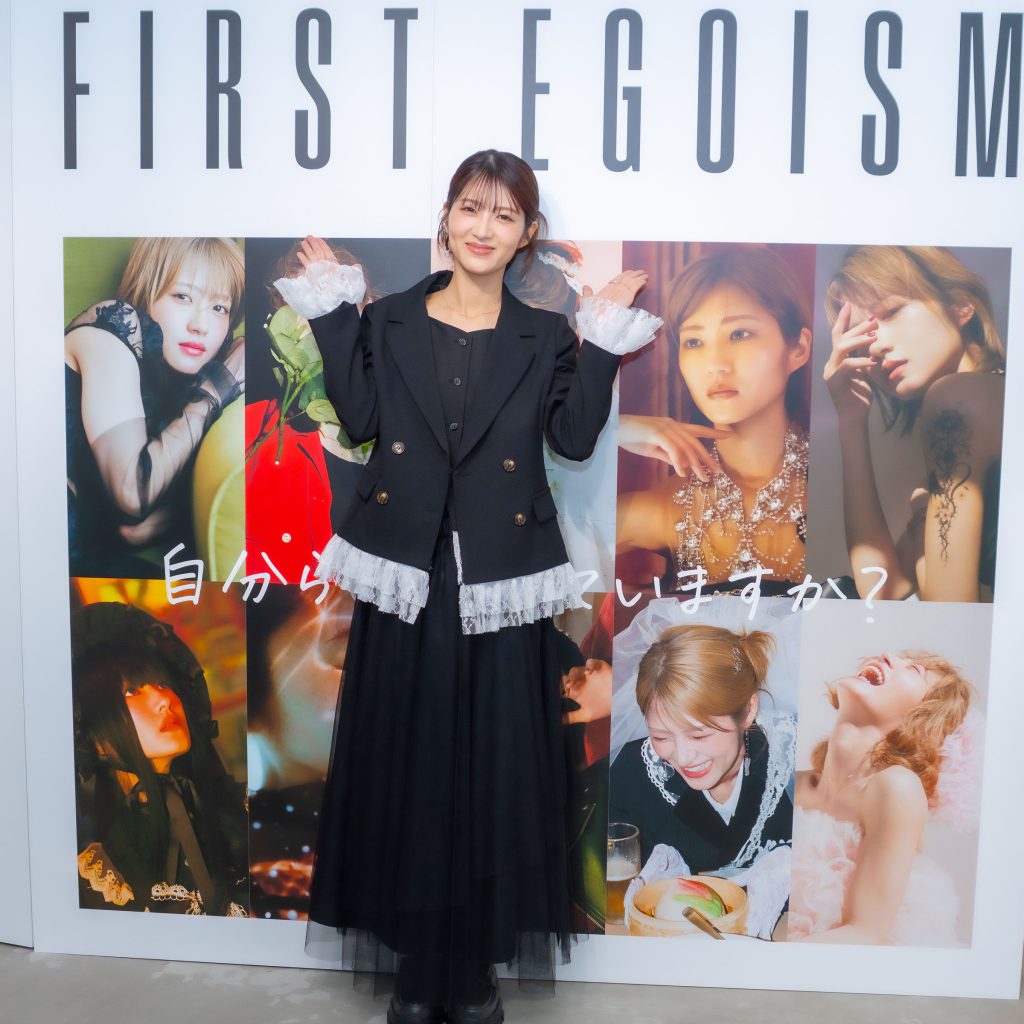若月佑美が作品展『FIRST EGOISM』取材会に出席