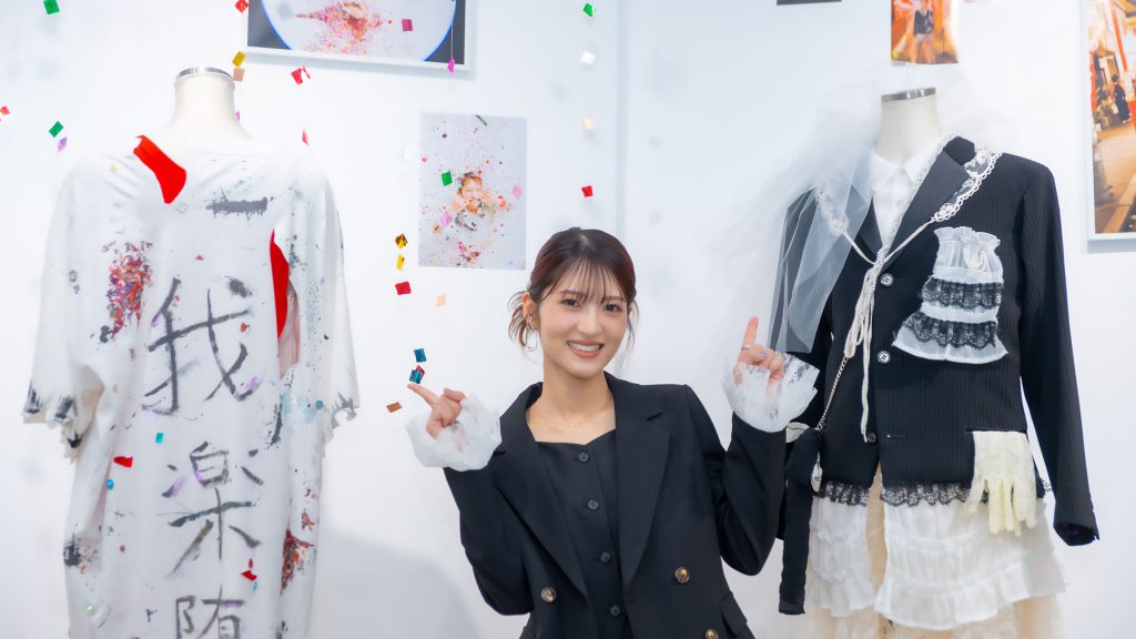 若月佑美が作品展『FIRST EGOISM』取材会に出席