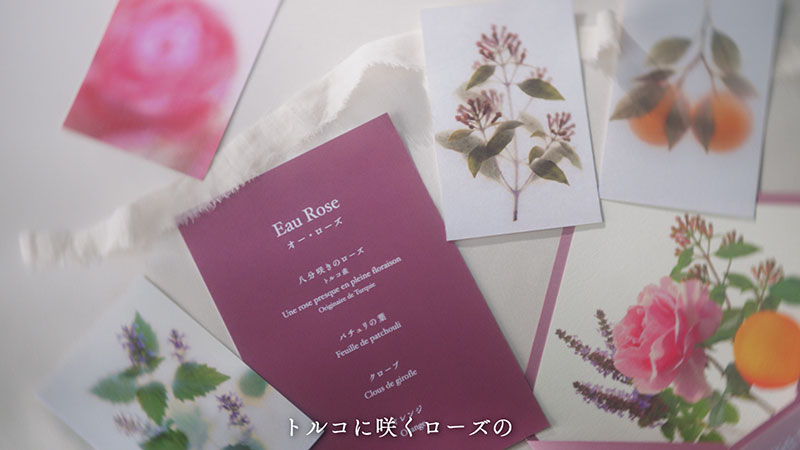 WEB限定香調別ムービー「オー・ローズ」 篇